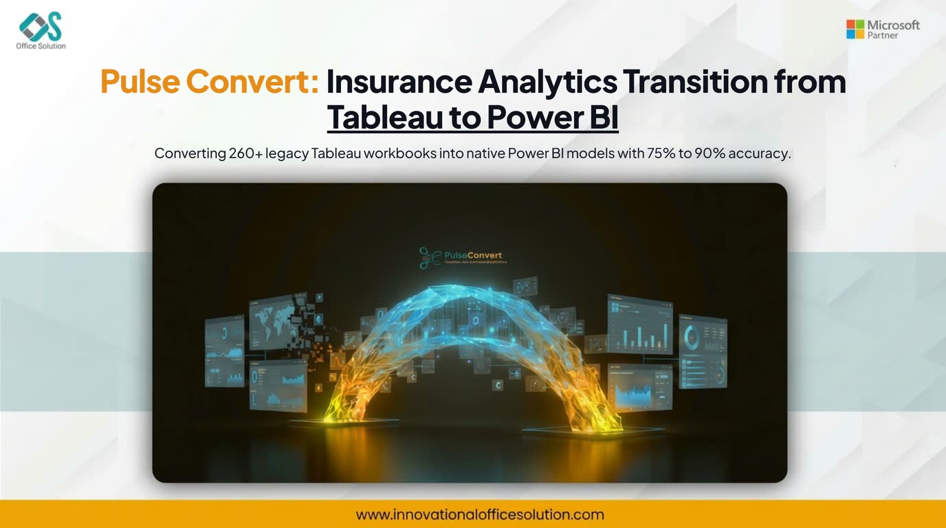 Tableau to Power BI Migration for a UAE Insurance Enterprise