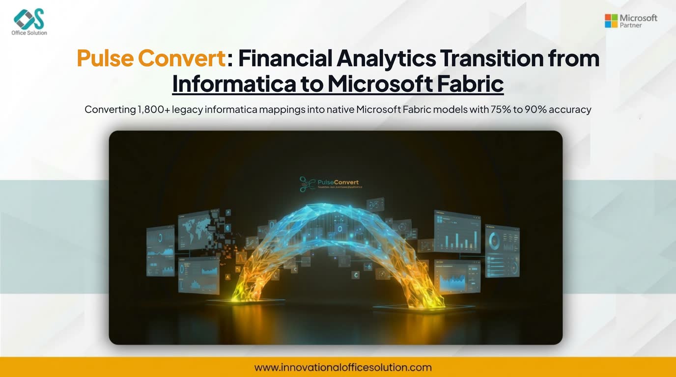 Modernizing Financial Analytics Infrastructure: Informatica to Microsoft Fabric Migration
