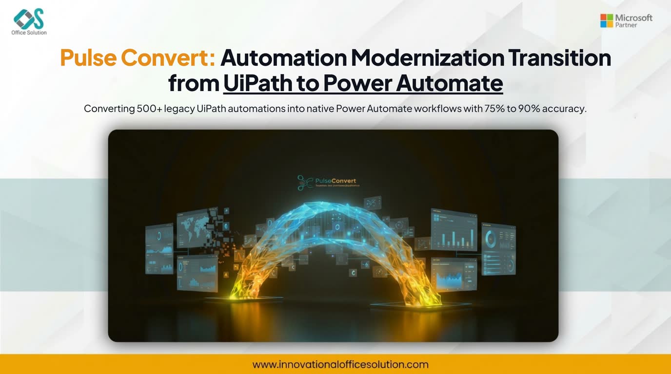 Enterprise Automation Modernization via UiPath to Power Automate Migration